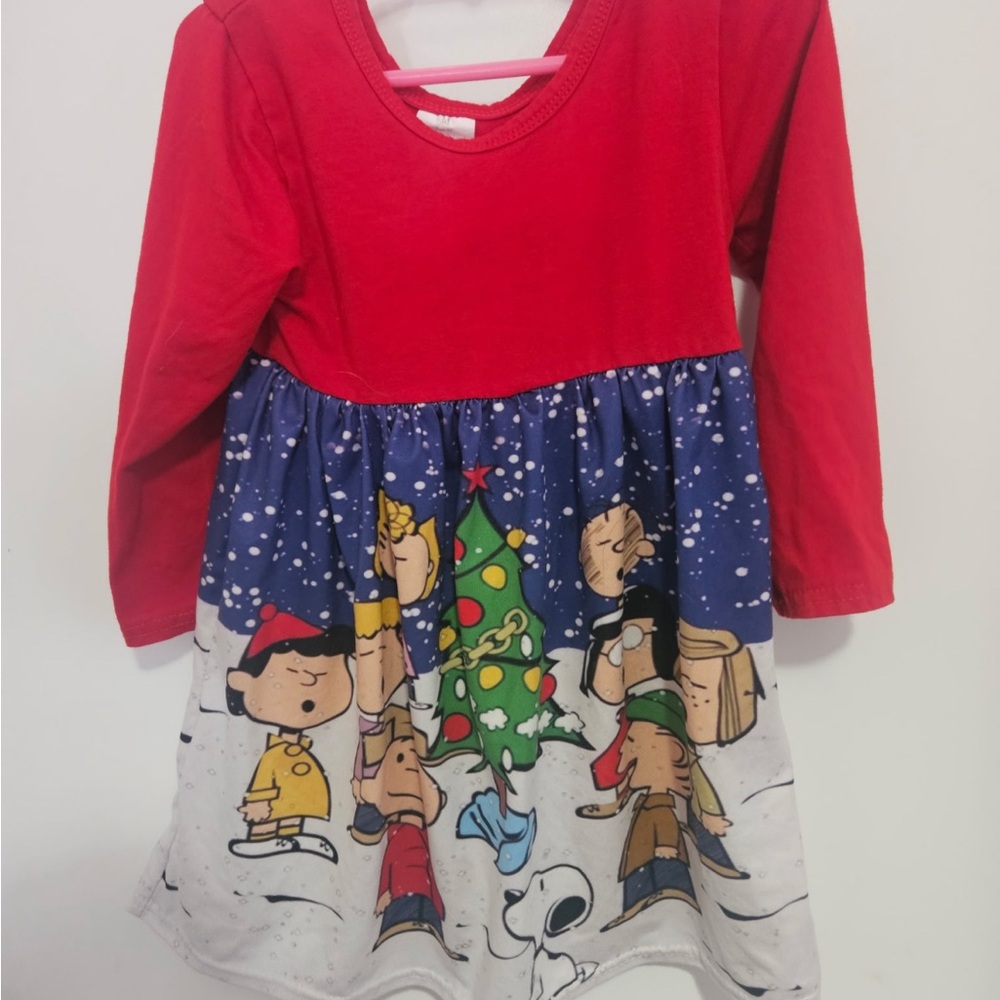 Charlie Brown Christmas dress 3T